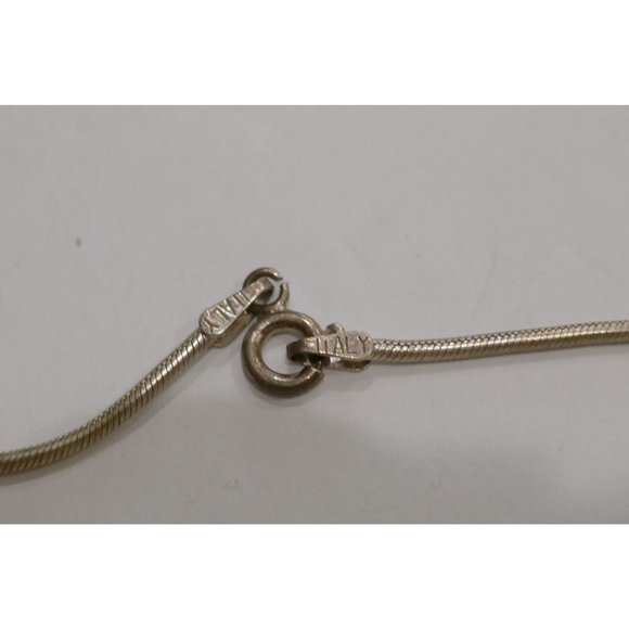 Mosaic Amber Pendant With Embedded Insects Sterling Silver On Sterling Chain - Picture 9 of 13